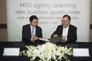 Hyundai Heavy Industries (HHI) Delegation - MOU Signing